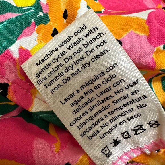 Anne Cole Womens Size XXL Sunshine Floral High-Waist Bikini Swim Bottom‎ NEW - Picture 8 of 9